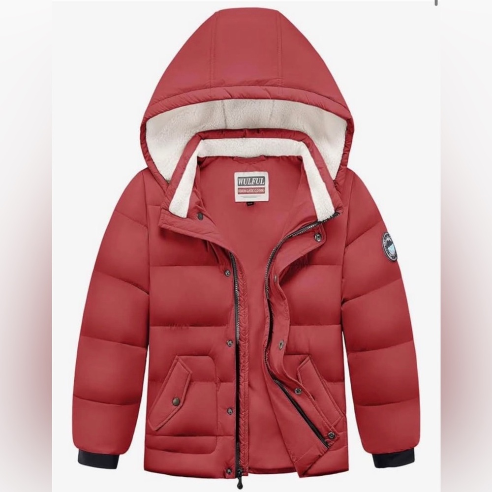 NWT- Boys Size 15/16 - - WULFUL Kids Boy's Winter Coat